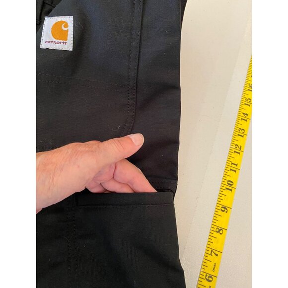 Carhartt Mens Black Relaxed Fit Pants 36X34 Cotton/Polyester Blend - Picture 8 of 12